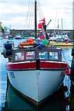 SX0144 : FY53 Mevagissey Inner Harbour by Peter Skynner