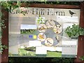 Crow Hill Farm noticeboard