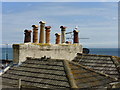 Roof tops and chimney pots, Ramsgate