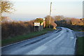 Entering Langton Matravers, B3069