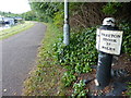 Trent & Mersey Canal Milepost in Stoke-on-Trent