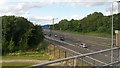 SJ8188 : Approaching bridge over the M56 by David Martin