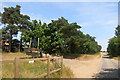 Tunstall Road past Iken Hall