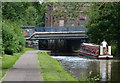 Narrowboat approaching Shelton New Road Bridge No 115