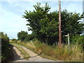 Public footpath near Little Oakley