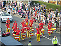 Drums at the head of the parade