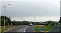 The A2 at the southern outskirts of Clough