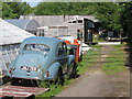 Morris Minor at Kent Street Nurseries