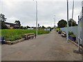 SJ9794 : Hattersley Station Forecourt by Gerald England