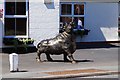 The bull at The Bull Inn (2), 152 Droitwich Road, Fernhill Heath, Worcs