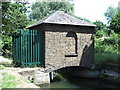 Sluice house on the New River by Newnton Close, N4