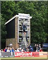 TQ1630 : Running repairs at Horsham Cricket Club by John Sutton