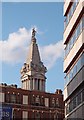 TQ3081 : Tower and spire, St George's Church, Bloomsbury by Jim Osley