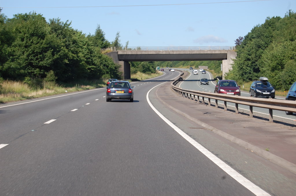 A46 approaching Leicester Road bridge © J.Hannan-Briggs :: Geograph ...