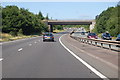 A46 approaching Leicester Road bridge