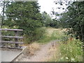 Field entrance on Church Road, Colney Heath