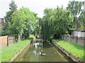 The New River south of Burgoyne Road, N4