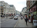 TQ3181 : Fleet Street:  View looking east to Ludgate Circus by Dr Neil Clifton