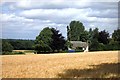 House in the fields near Tiddington