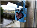 H4572 : Love lock, Omagh (4) by Kenneth  Allen