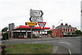 Withernsea: junction of Holmpton Road and the A1033