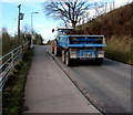 ST3190 : Tractor and trailer on Pillmawr Road, Malpas, Newport by Jaggery
