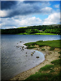 SD8966 : Malham Tarn and House by Andy Stephenson