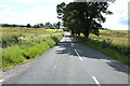 The B834 approaching Home Farm