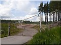 Entrance to recycling yard, by Greenhill