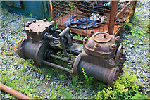 NY3224 : Threlkeld Quarry & Mining Museum - steam pump by Chris Allen