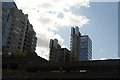 View of 88 Wood Street from the area next to the Barbican Estate #2