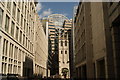 View up Wood Street from Gresham Street