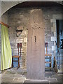 NN9224 : 8th-9th Century Pictish Cross at Fowlis Wester by M J Richardson