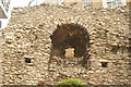 View of a segment of the London Wall at the rear of The Grange City Hotel #5