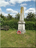 TM1170 : Stoke Ash War Memorial by Geographer