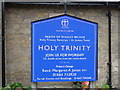 Holy Trinity, Fernilee: noticeboard