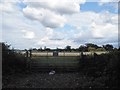 Entrance to field on Coopers Lane, Northaw