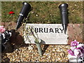 February Lawn sign at Millennium Cemetery