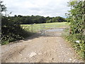 Entrance to field on Shepherds Way