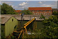 Engineering works, Northallerton, from the railway