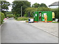 Site office for works off the A29 at Bury Hill