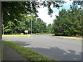 Roundabout on A325, Farnham