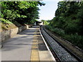 Narberth railway station platform