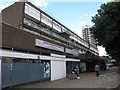 Row of small shops, Old Kent Road