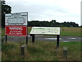 TM4390 : Notice And Information Boards At Beccles Common by Keith Evans
