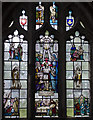 TF2234 : Stained glass window, St Margaret's church, Quadring by Julian P Guffogg