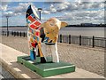 SJ3390 : Superlambanana, Liverpool Waterfront by David Dixon