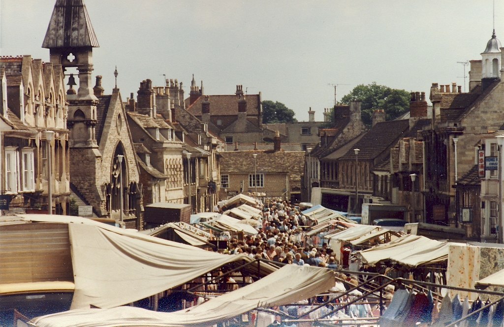 Market Day in Stamford © Anthony O'Neil Geograph Britain and Ireland