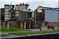 Derelict mill at Longport