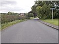 Keswick Lane - viewed from Woodacre Lane